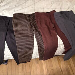 LOFT Women's Trousers Set - Black, Brown, Red, Gray
